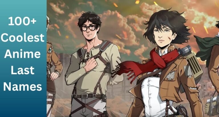 100+ Coolest Anime Last Names
