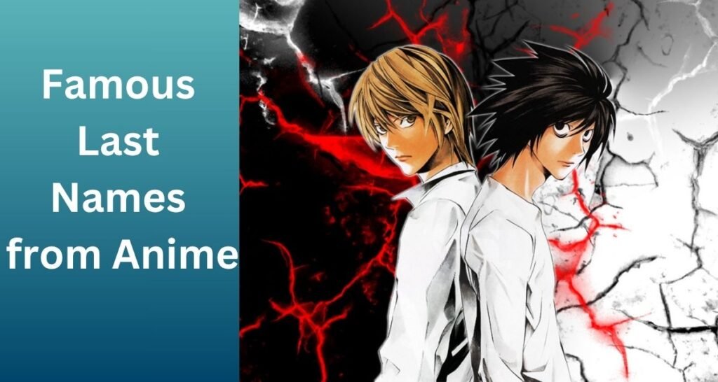 Famous Last Names from Anime