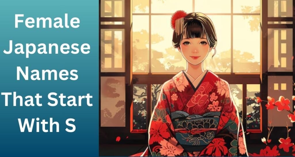 Female Japanese Names That Start With S