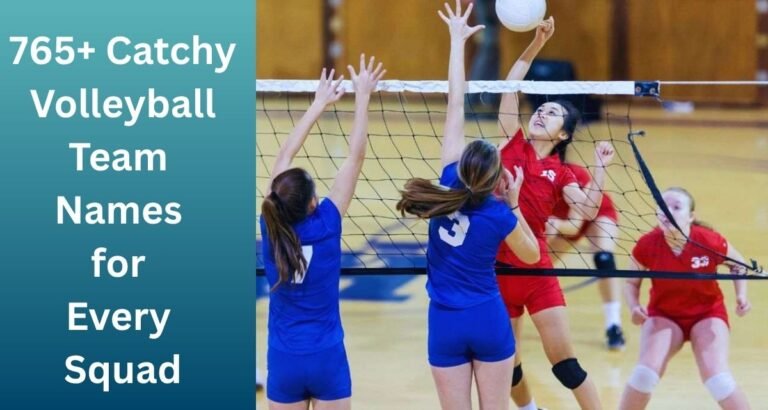 765+ Catchy Volleyball Team Names for Every Squad