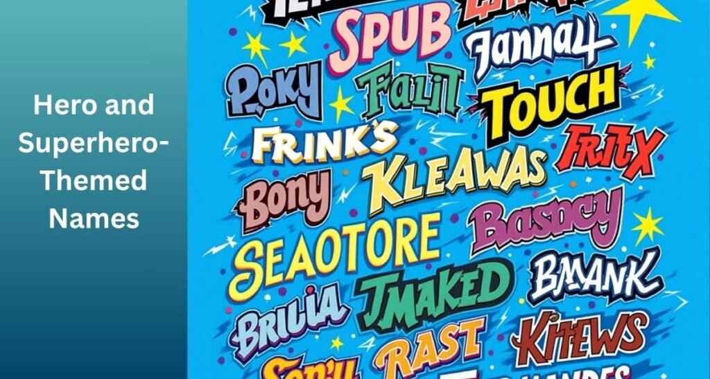 Hero and Superhero-Themed Names