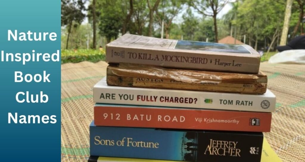 Nature Inspired Book Club Names
