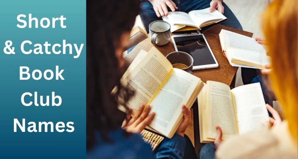 Short & Catchy Book Club Names