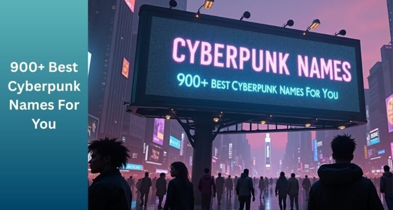 900_Best_Cyberpunk_Names_For_You