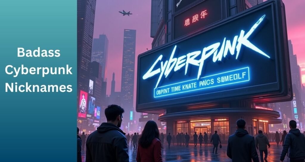Badass Cyberpunk Nicknames