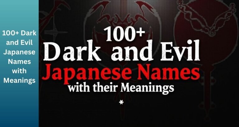 100_Dark_and_Evil_Japanese_Names_with_Meanings