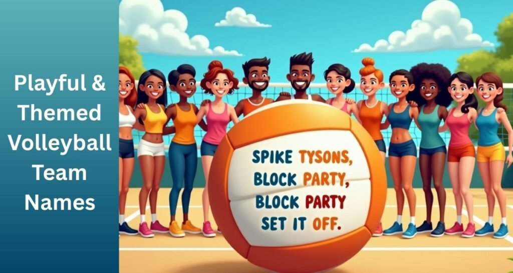 Playful & Themed Volleyball Team Names