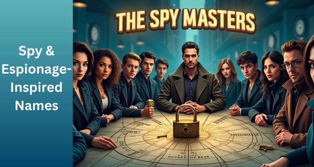 Spy & Espionage-Inspired Names