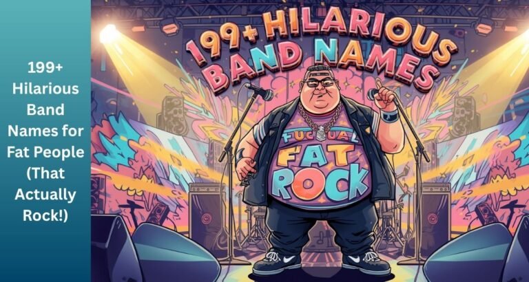 199+ Hilarious Band Names for Fat People (That Actually Rock!)