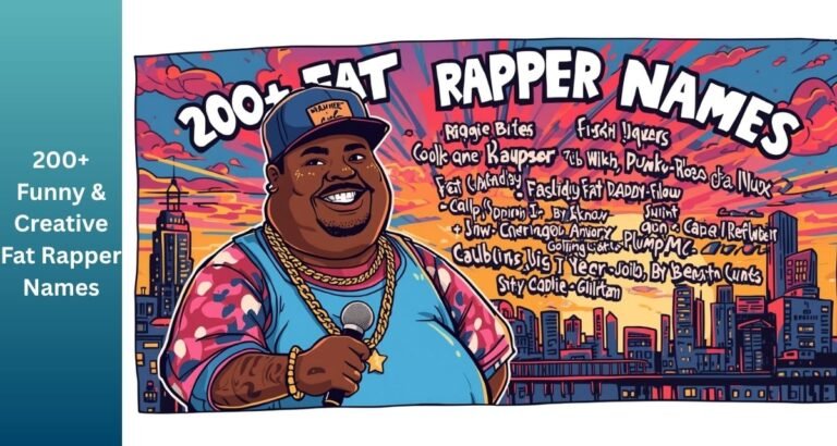 200+ Funny & Creative Fat Rapper Names