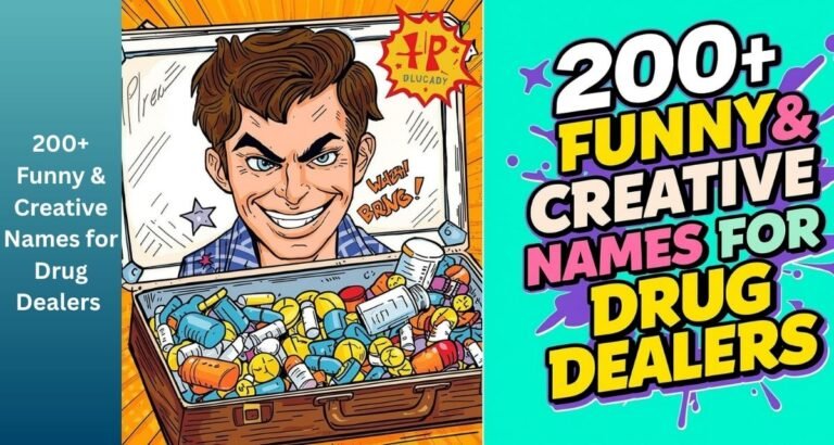 200+ Funny & Creative Names for Drug Dealers