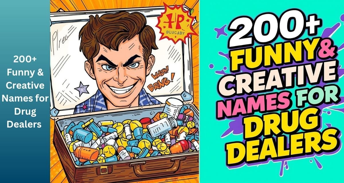 200+ Funny & Creative Names for Drug Dealers