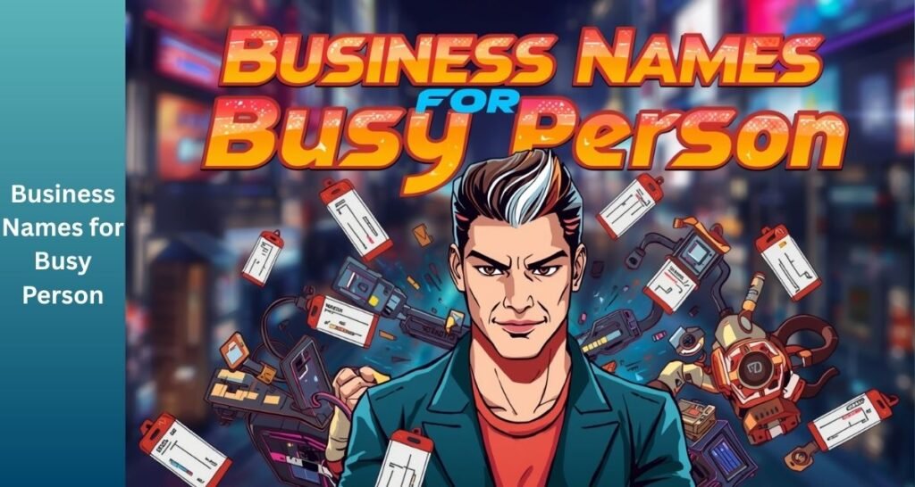 Business Names for Busy Person