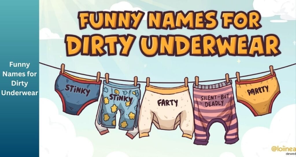 Names for Dirty Underwear