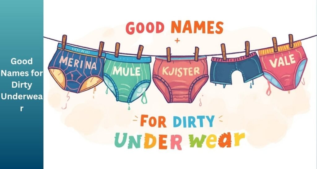 Good Names for Dirty Underwear